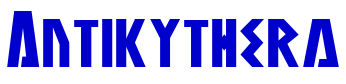 Antikythera フォント