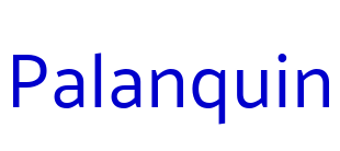 Palanquin フォント
