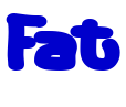 Fat フォント