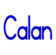 Calan フォント