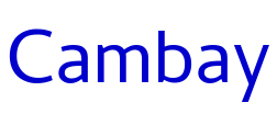 Cambay フォント