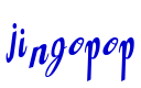 Jingopop フォント