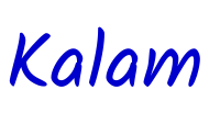 Kalam フォント