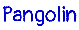 Pangolin フォント