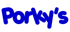 Porky's フォント