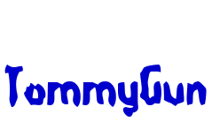 TommyGun フォント